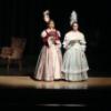 Onstage at Taravella. (L-R): Sarah Rosen, Leanne Agmon