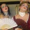 Backstage at Ferguson Theatre, Tampa, FL (L-R): Leanne Agmon, Sarah Rosen