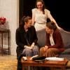 Photo Courtesy of Atlantic Theater Company. (L-R): Bianca Rusu, Leanne Agmon, Lexee McEntee